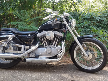 SPORTSTER 1200 HARLEY DAVIDSON NOIR